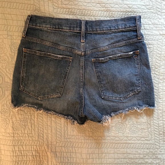 Madewell high rise cut off jean shorts - Picture 3 of 11